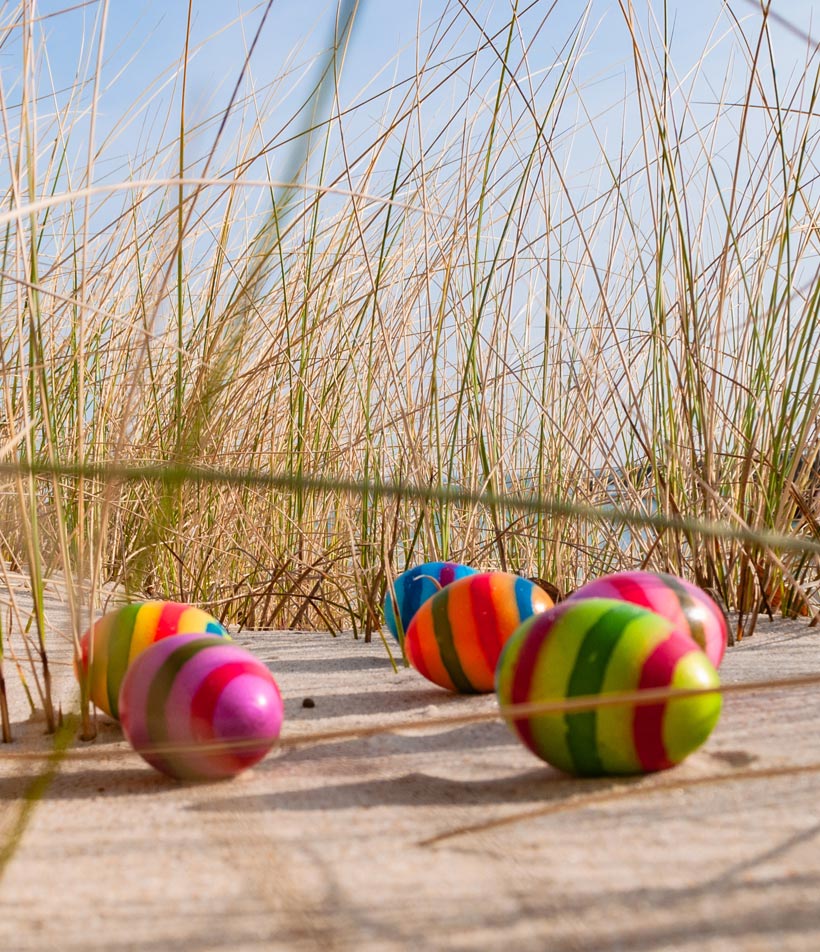 Frohe Ostern aus Laboe! Buchen Sie jetzt Ihren Schnäppchen-Urlaub.